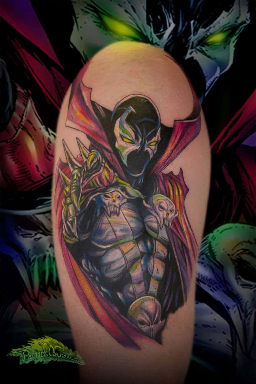 spawn tattoo sleeve