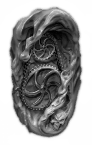 3d tattoo bio mechanical organic patrick oleson omaha