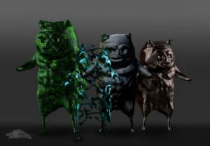 patrick oleson bad gummy bears 3D render
