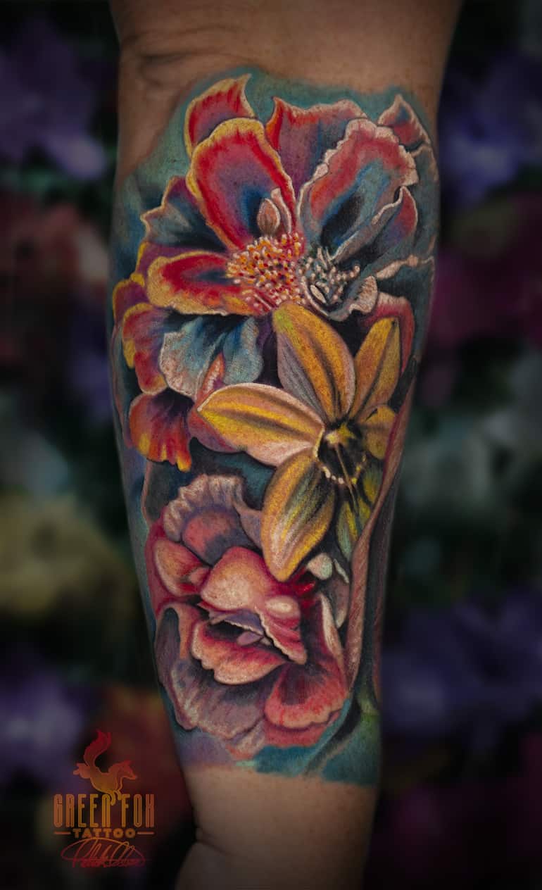 Flowers and Plants  Sara Lou Tattoo