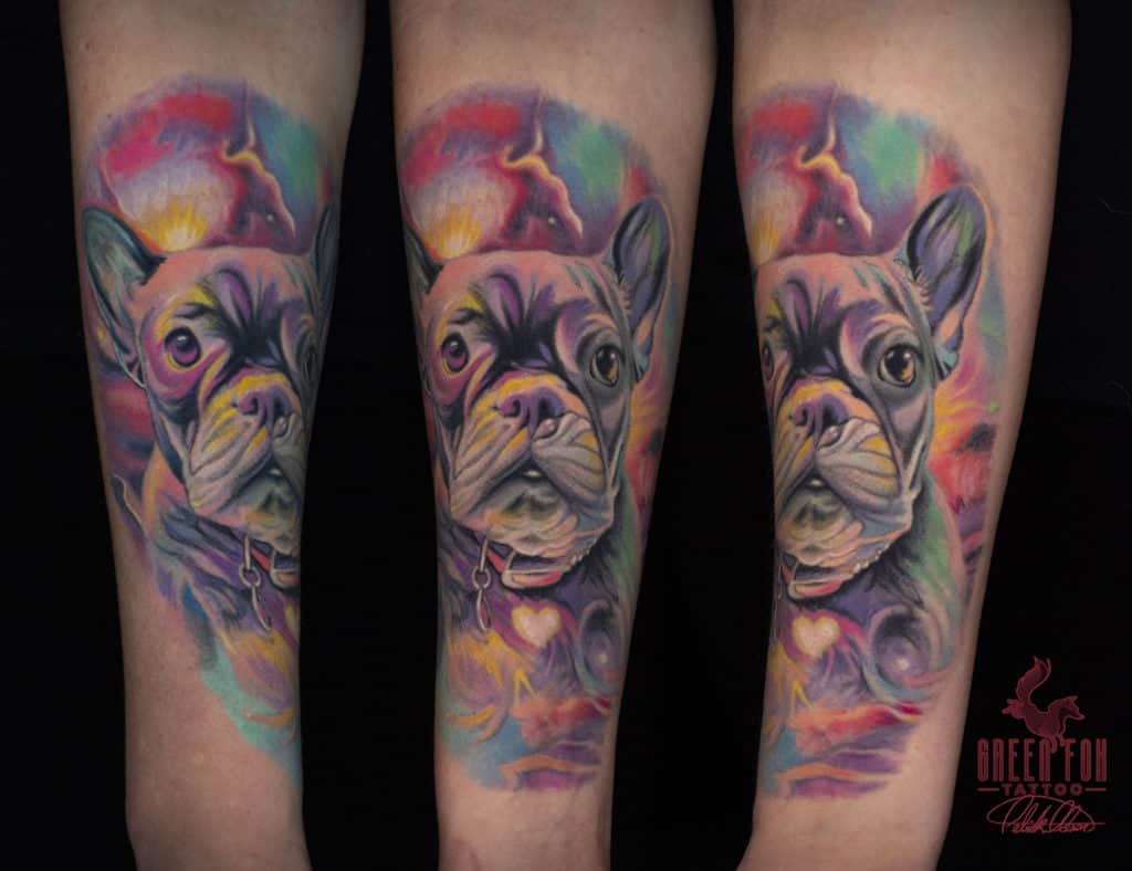 Dog Portrait Tattoo