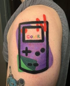 Gameboy Tattoo