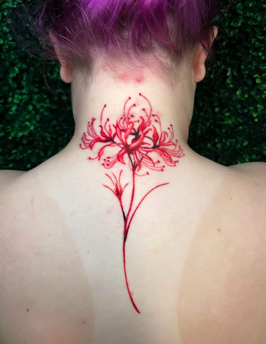 Floral tattoo omaha